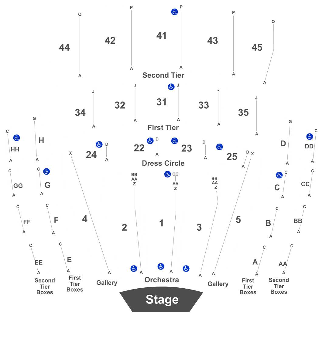 Mccaw Hall Nutcracker Seating Chart