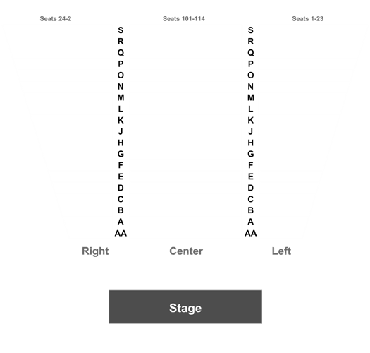 Meadowbrook Theater Seating Chart