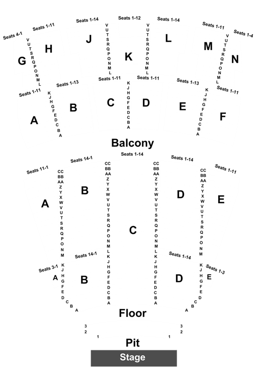 Wichita Falls Memorial Auditorium Seating Chart