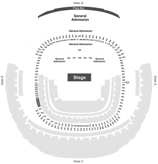 Superdome Seating Chart Bayou Classic