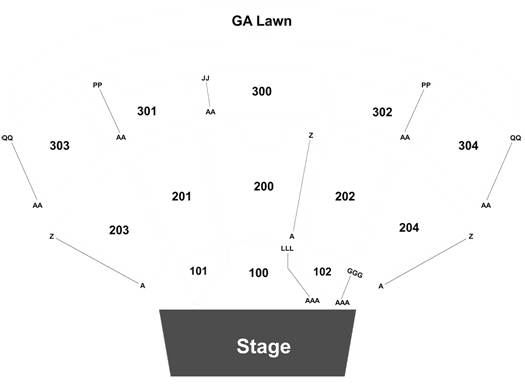 Merriweather Post Seating Chart 2018