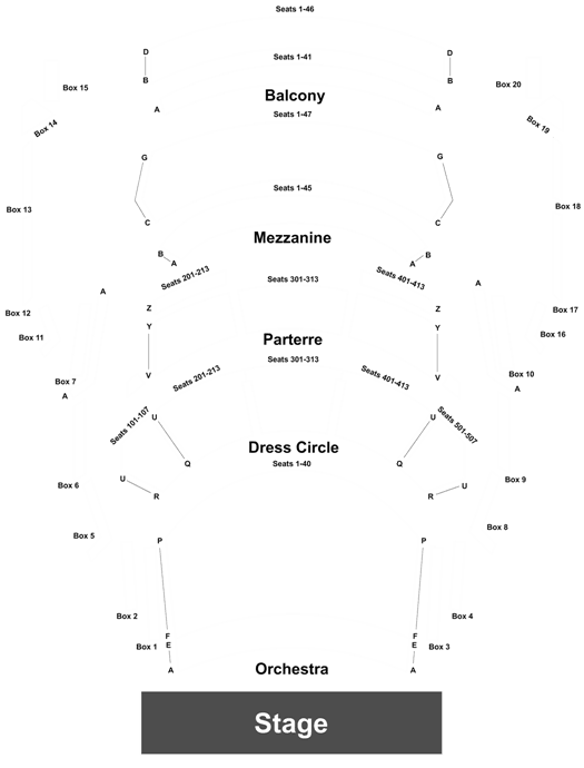 Mesa Arts Center Ikeda Theater Seating Chart