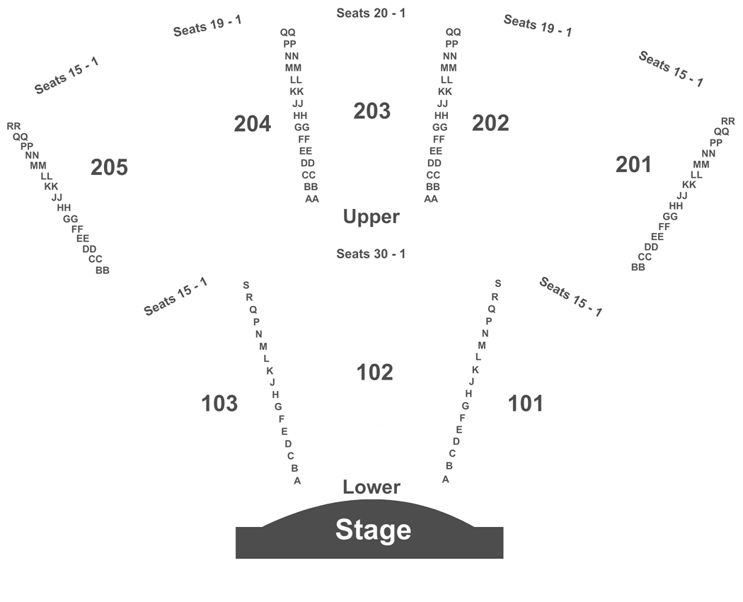Michael Jackson One Theater Seating Chart