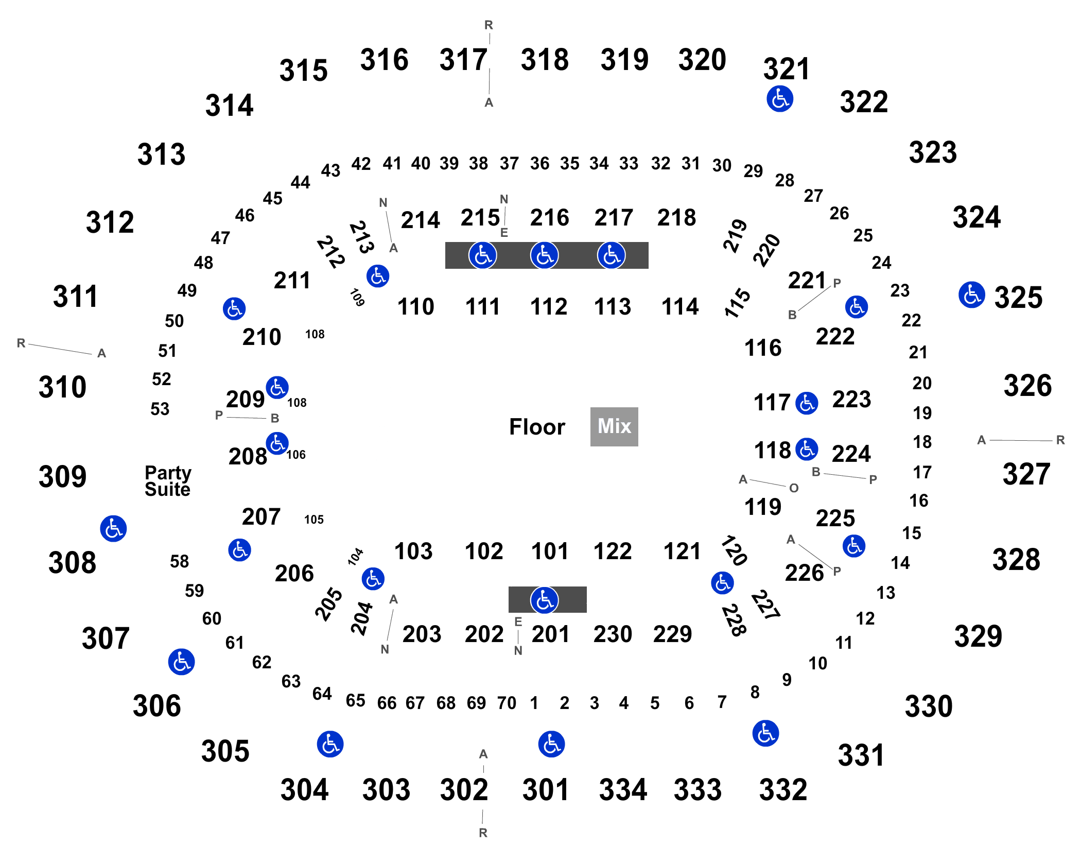 Learn about 126+ imagen moda center seat view - In.thptnganamst.edu.vn