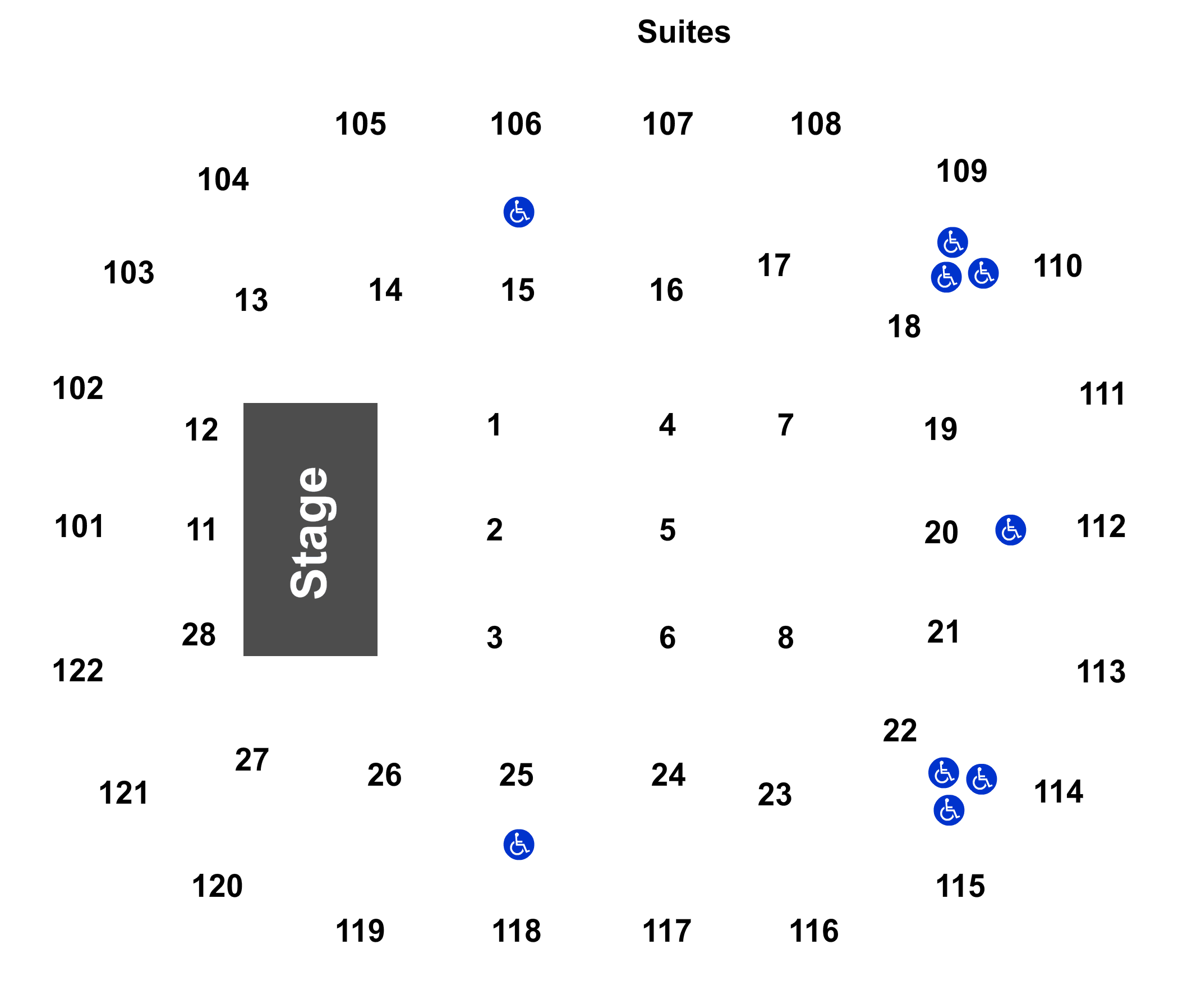 Mohegan Sun Interactive Seating Chart