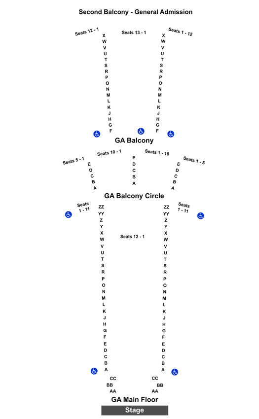 Moore Theater Seattle Seating Chart