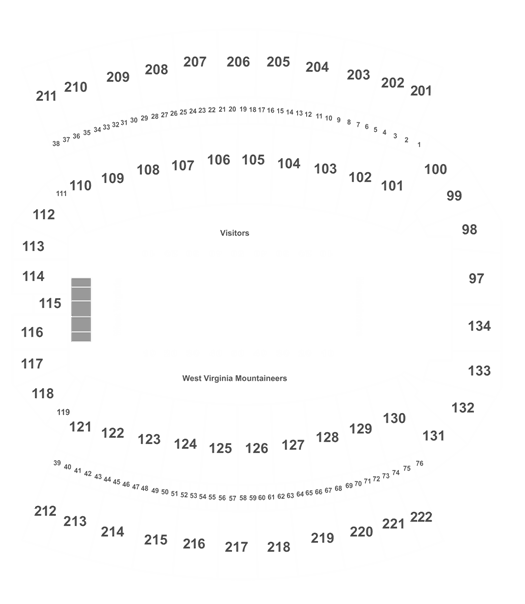 Milan Puskar Stadium Seating Chart