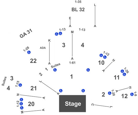 Saratoga Mountain Winery Concert Seating Chart