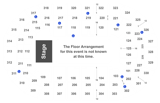 Mts Seating Chart Concerts