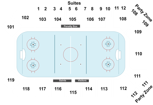 Dubuque Fighting Saints: Ticket prices 2022-23 season