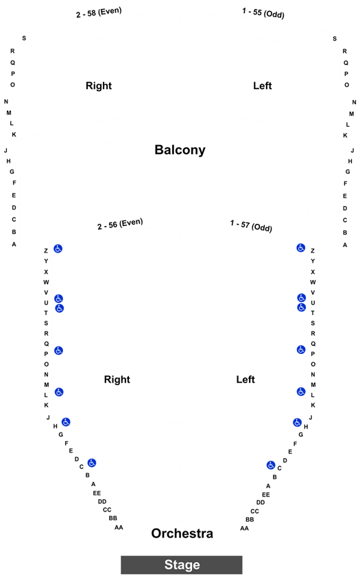 Blaisdell Center Seating Chart