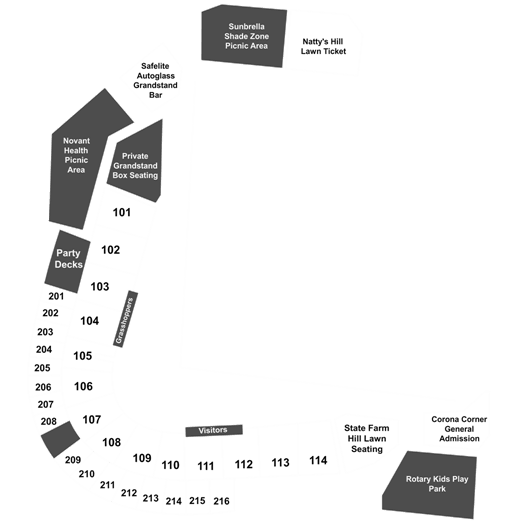 Newbridge Bank Park Seating Chart