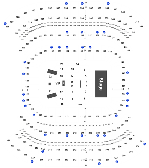 Nissan Stadium Concert Seating Chart 