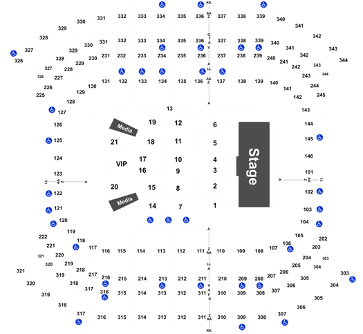 Nissan Stadium Interactive Seating Chart