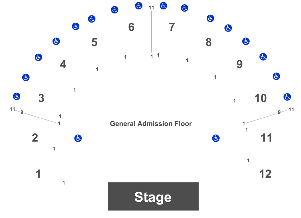 Detailed Seating Chart The Masonic San Francisco