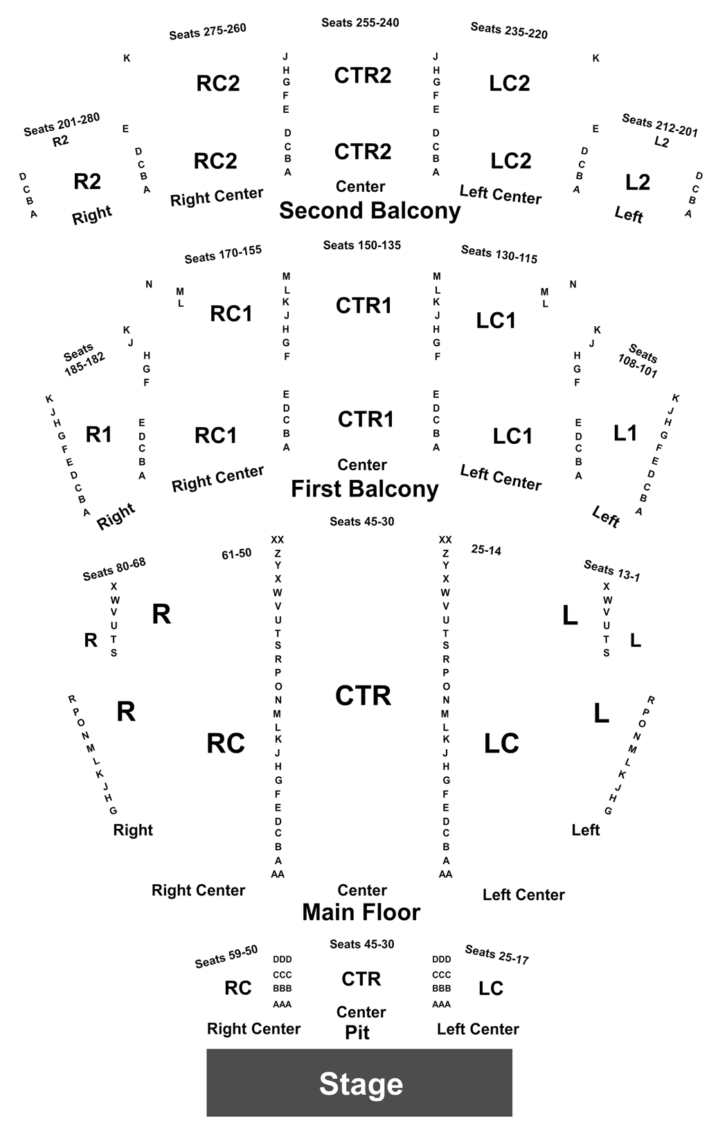 Alberta Jubilee Auditorium Seating Chart