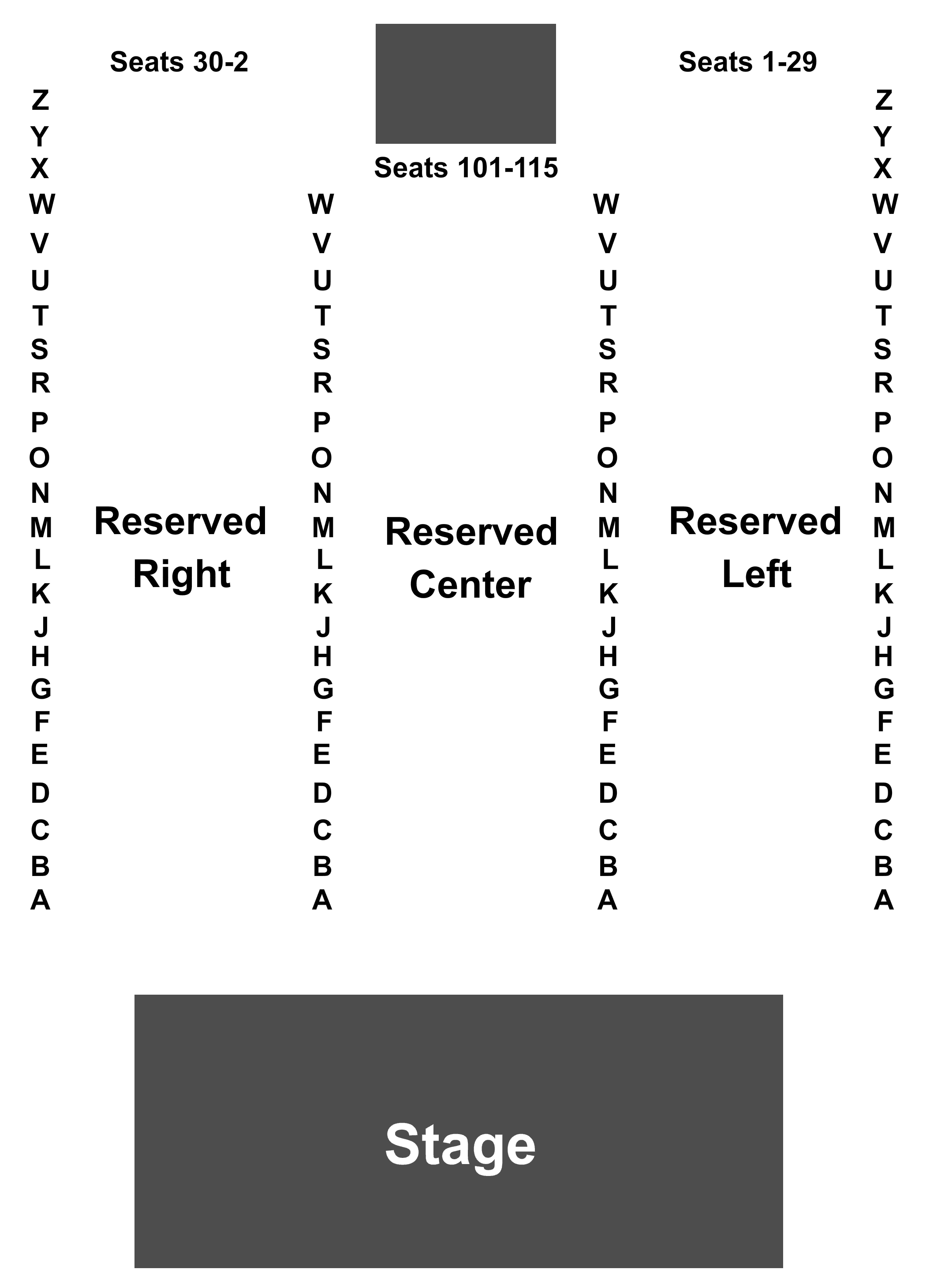 North Star Casino Seating Chart