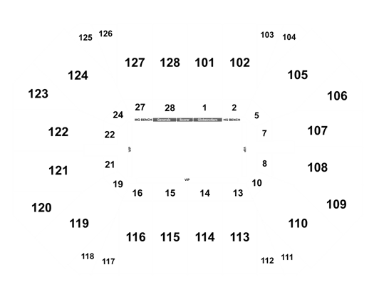 oracle arena seating chart
