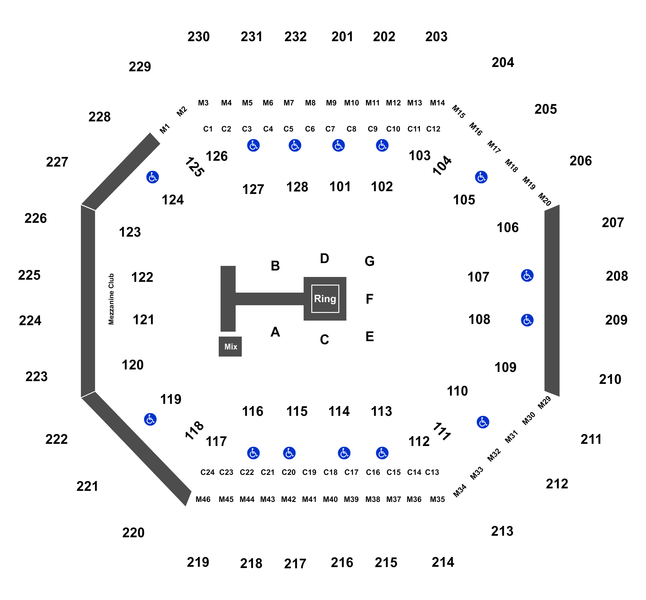 oracle arena seating chart with seat numbers