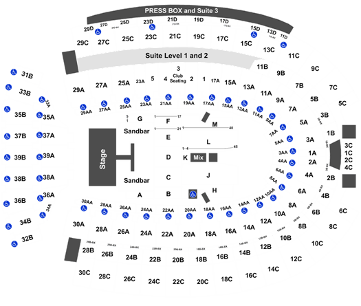Kenny Chesney Seating Chart Denver