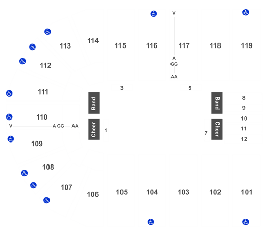 Wcc Tournament Seating Chart