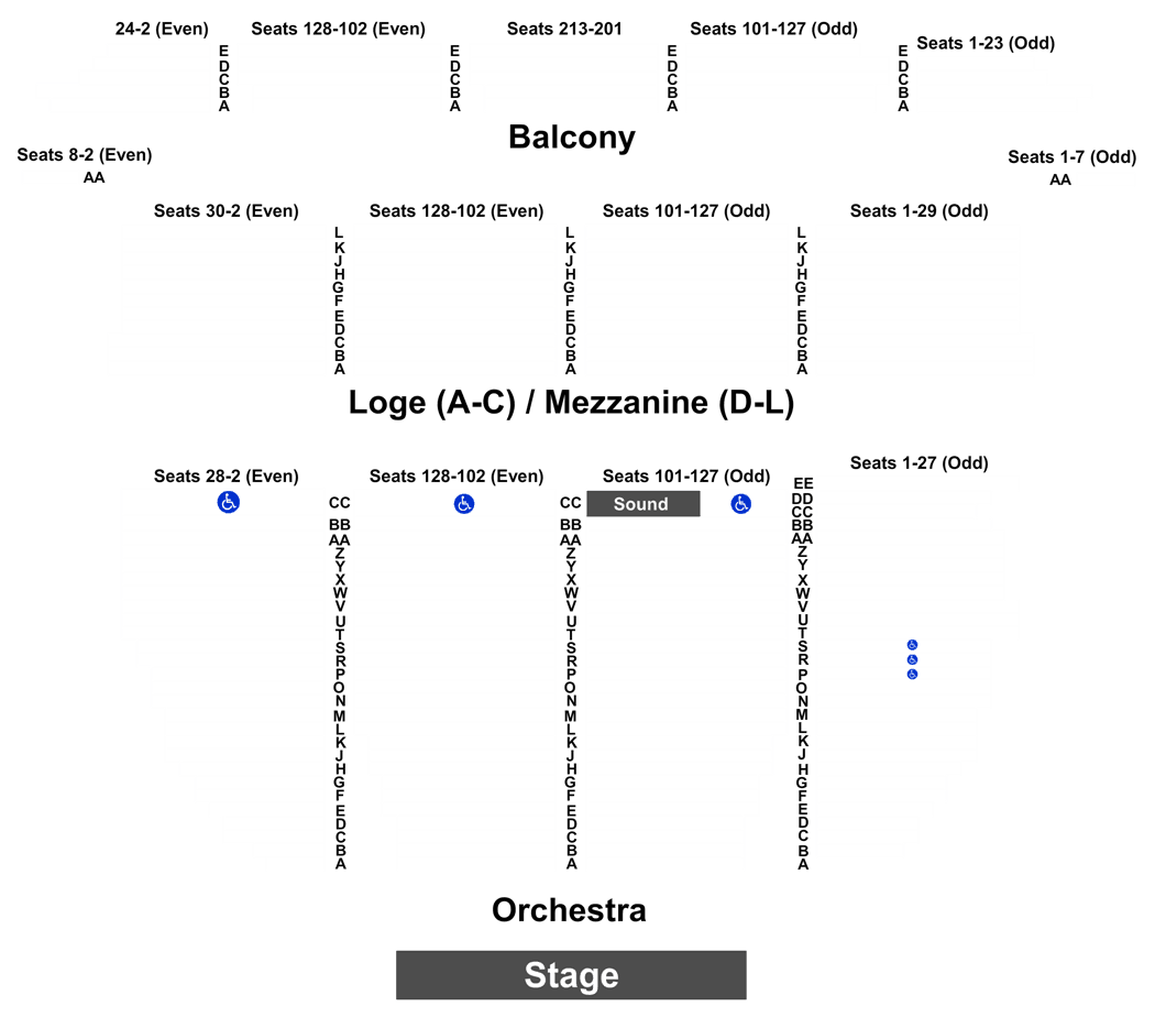 Orpheum Sf Seating Chart