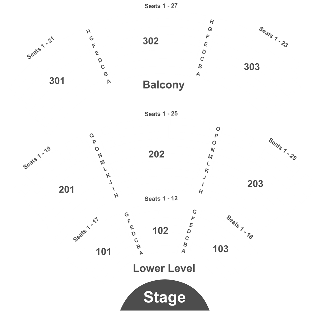 Ovations Live Seating Chart