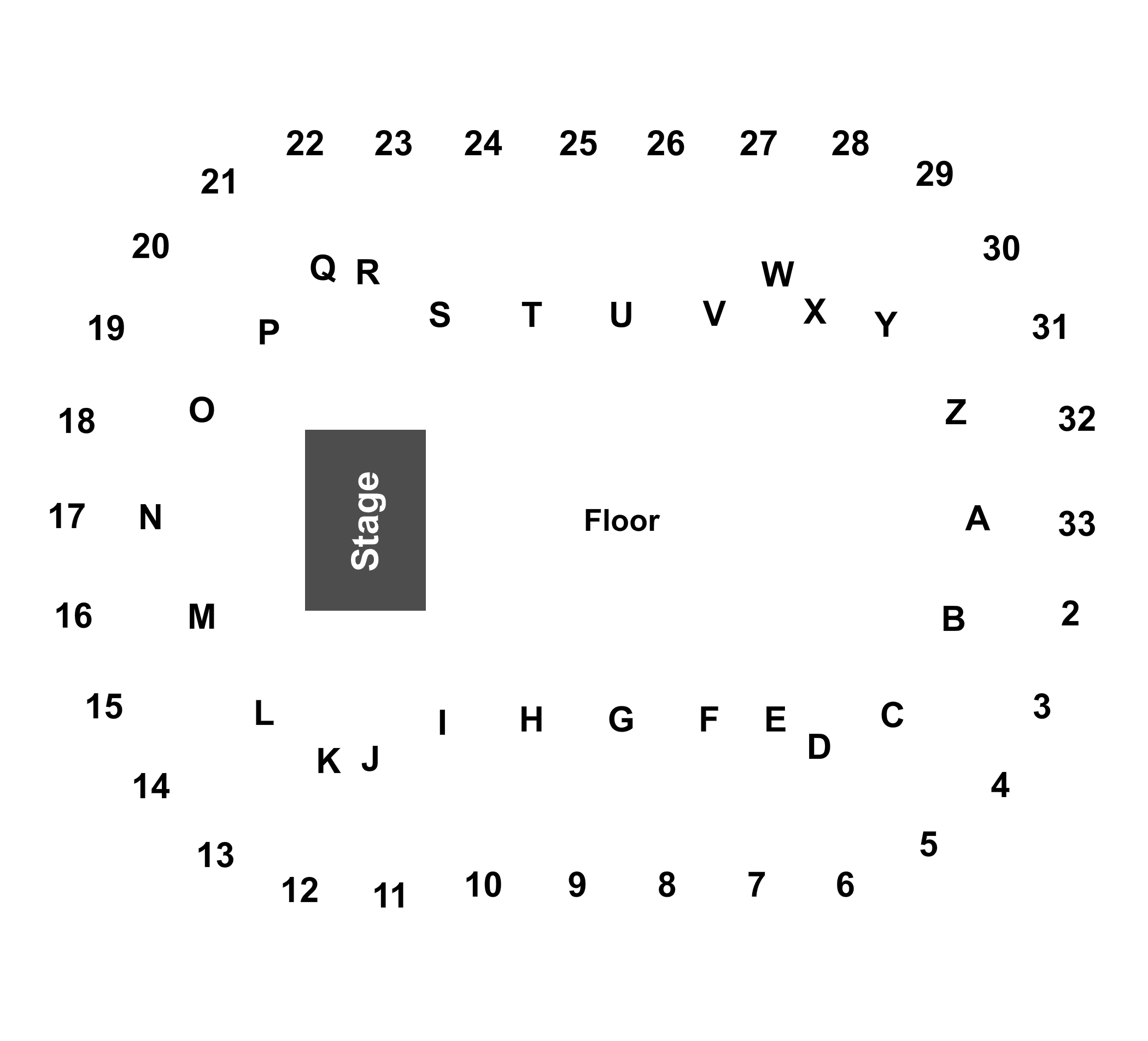 Pacific Coliseum Seating Chart Seat Numbers