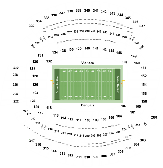 Cincinnati Bengals vs. Cleveland Browns (Date: TBD) Tickets Sun, Jan 7,  2024 TBA at Paycor Stadium in Cincinnati, OH