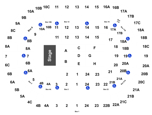 Pechanga Arena Tickets, Pechanga Arena Seating Plan