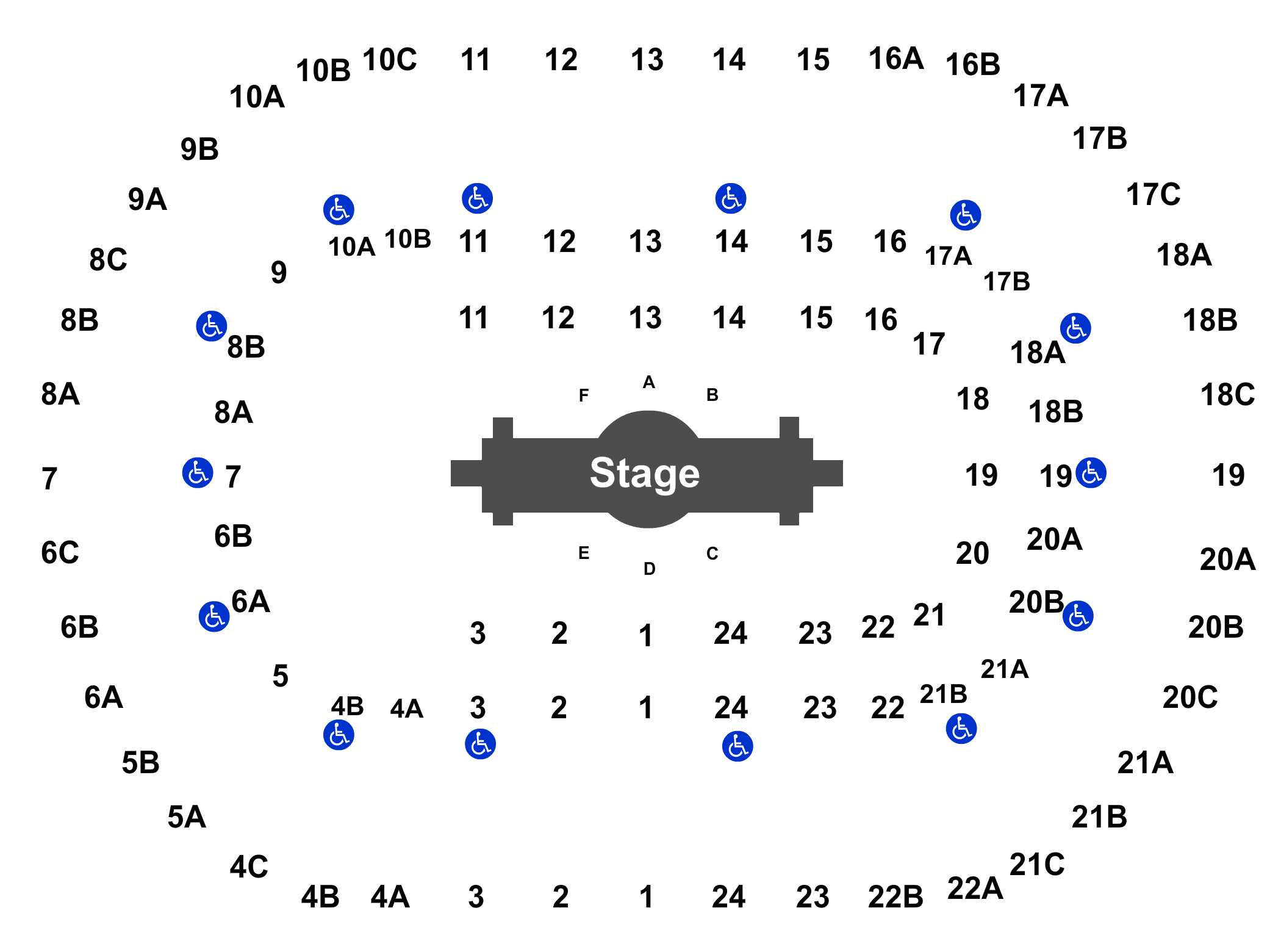 Principal 114+ imagen pechanga arena seating chart with seat numbers