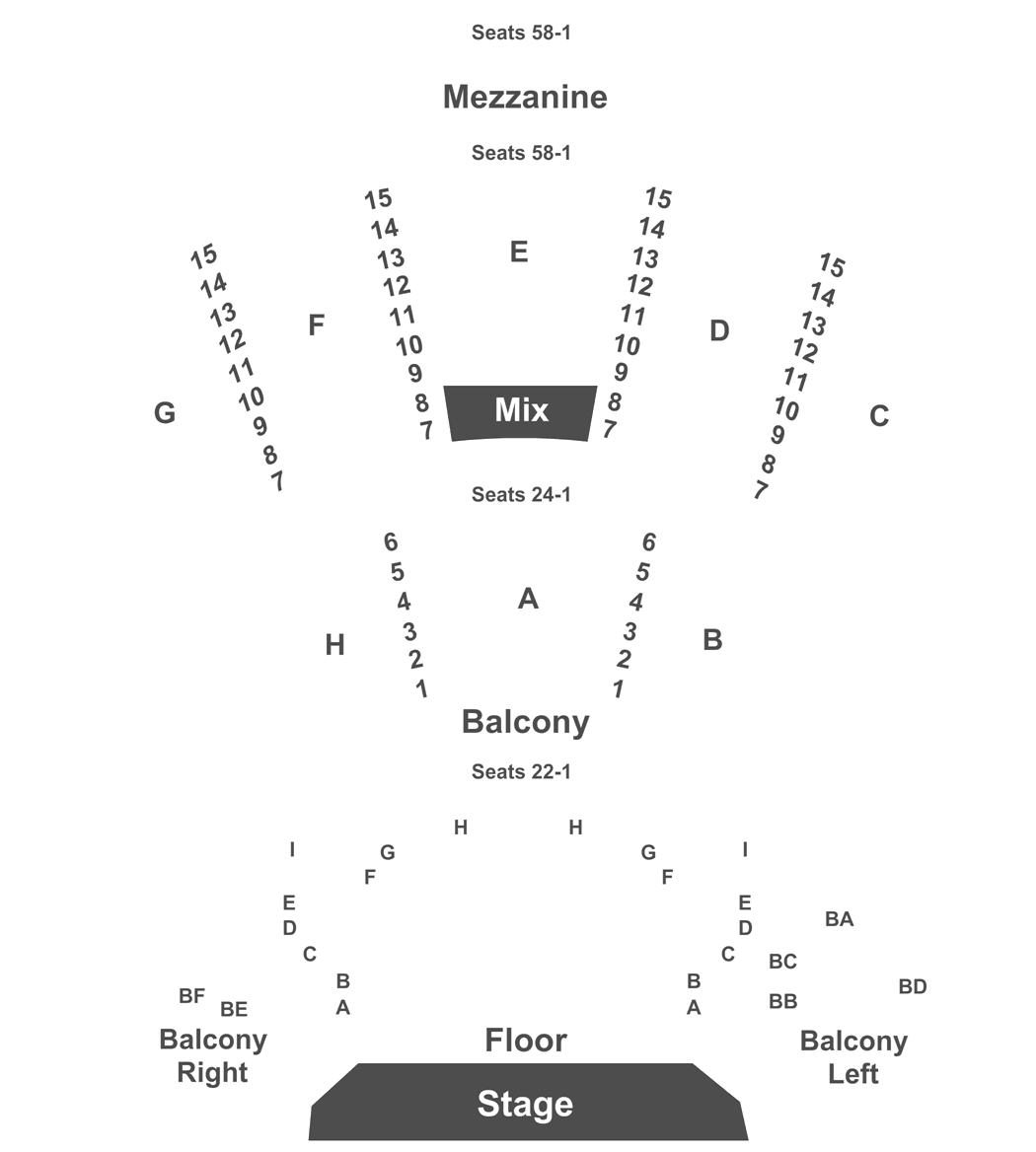 16 Unique Peppermill Concert Hall Seating Chart Chart Gallery