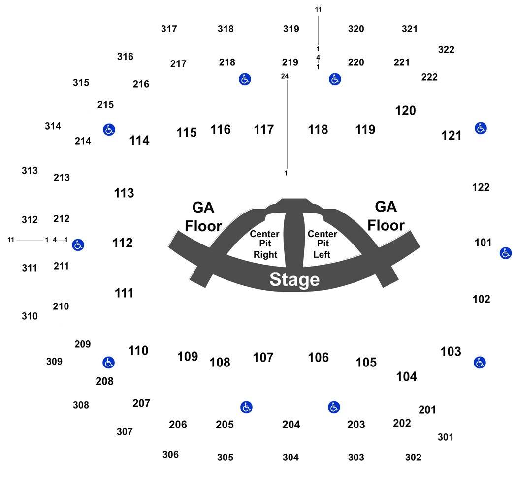 Pinnacle Bank Seating Chart