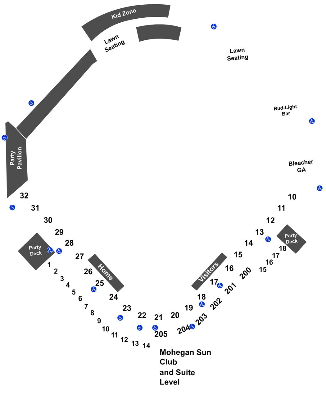 Scranton Railriders Seating Chart