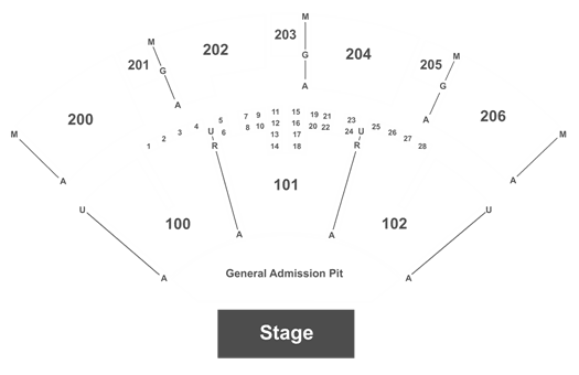 Riverbend Music Center Virtual Seating Chart