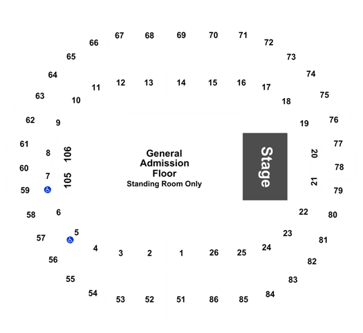 Veterans Memorial Coliseum Portland Seating Chart
