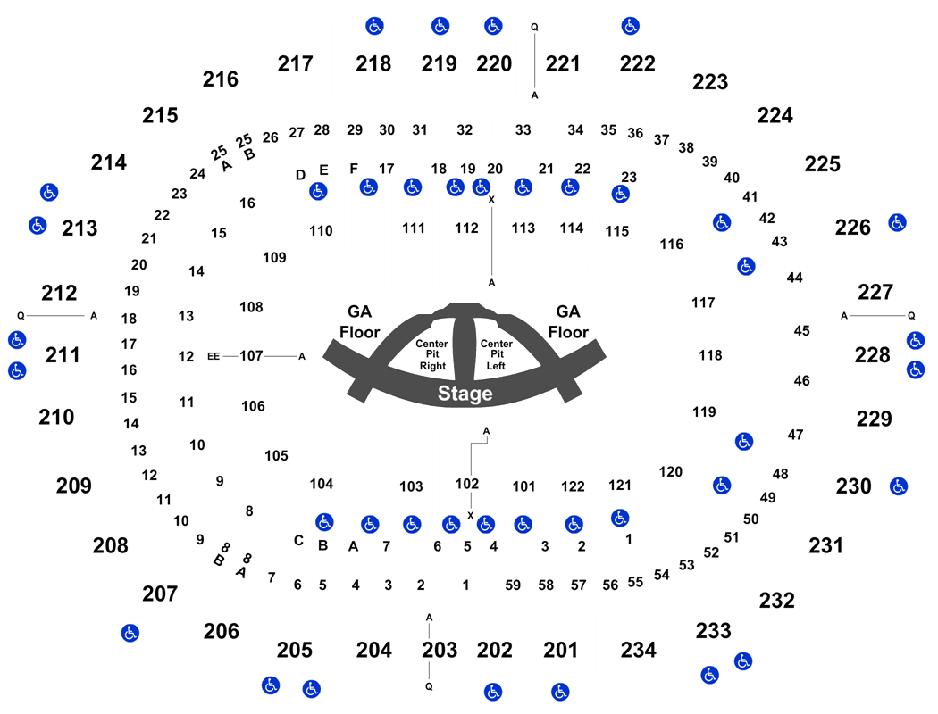 Carrie Underwood Pittsburgh Seating Chart