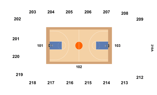 Findlay Toyota Center Seating Chart