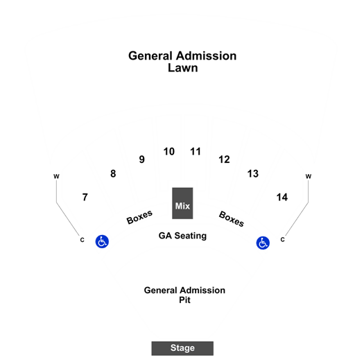 Providence Medical Center Amphitheater Bonner Springs Ks Seating Chart
