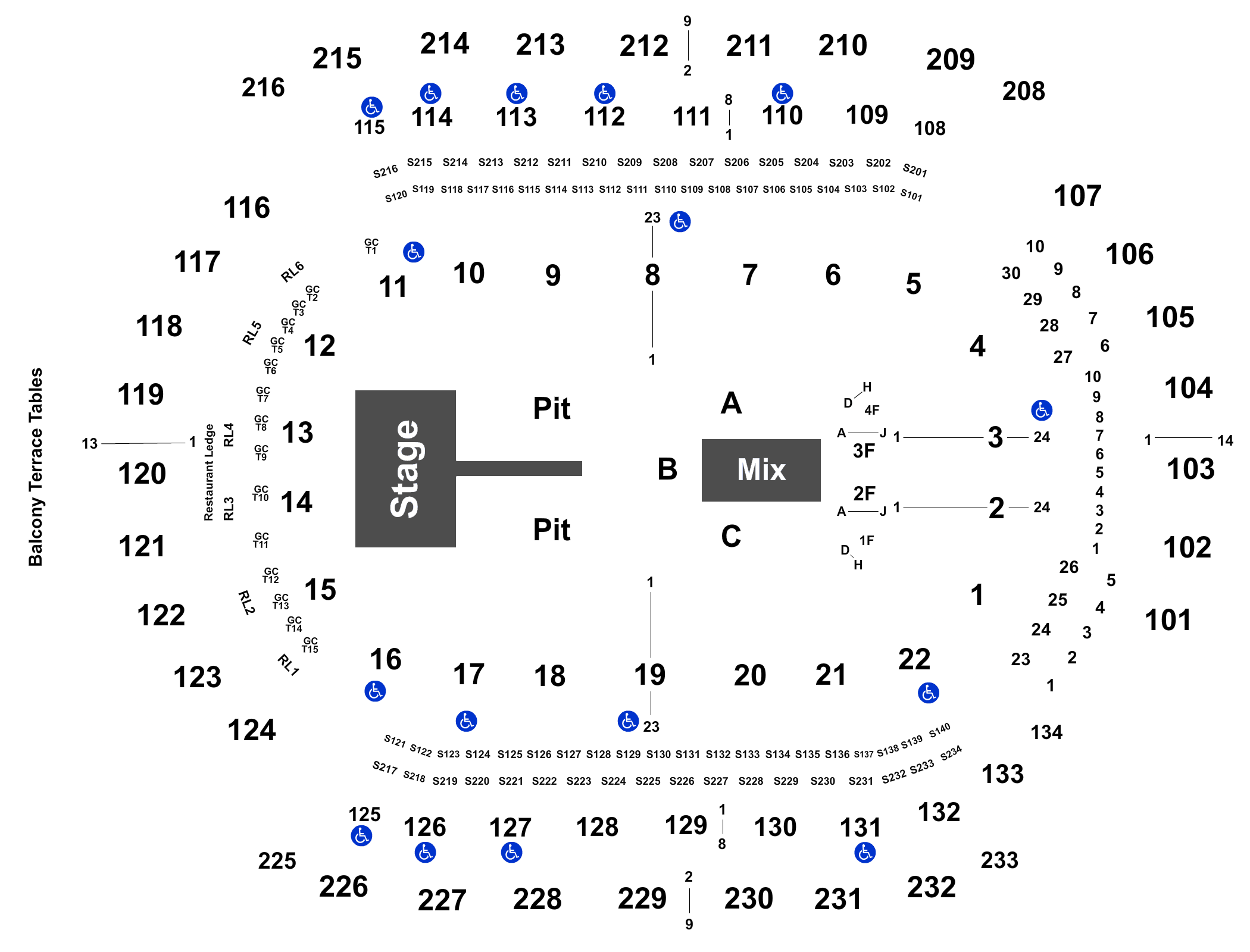 Njpac Center Seating Chart
