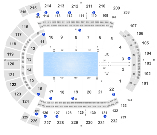 Prudential Seating Chart Disney On Ice