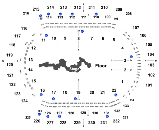 Breakdown Of The Prudential Center Seating Chart