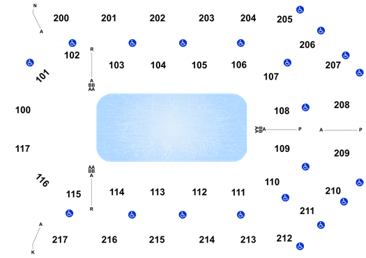 Rabobank Seating Chart Bakersfield