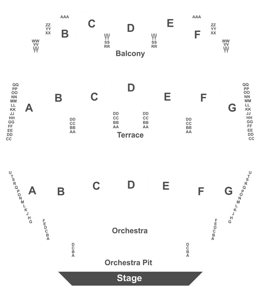 Rabobank Theater Seating Chart Bakersfield Ca