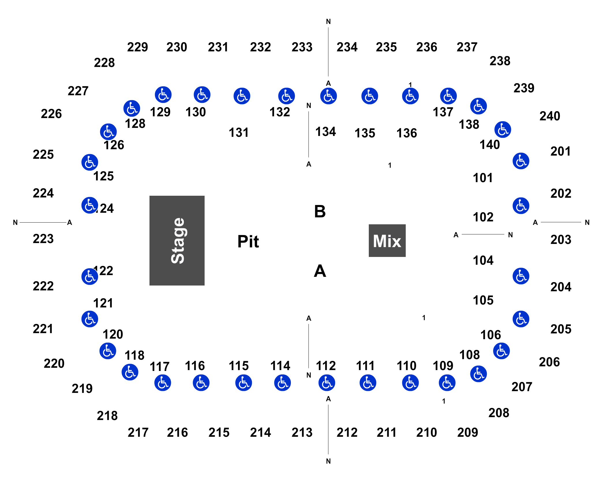 Raising Cane's River Center Theatre Tickets & Seating Chart