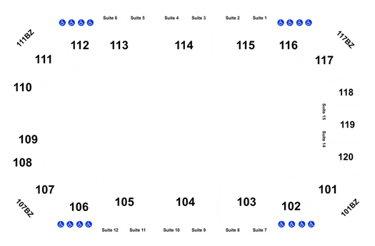 Seating Chart - Green Bay Gamblers Hockey