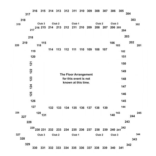 Raymond James Stadium Seating 