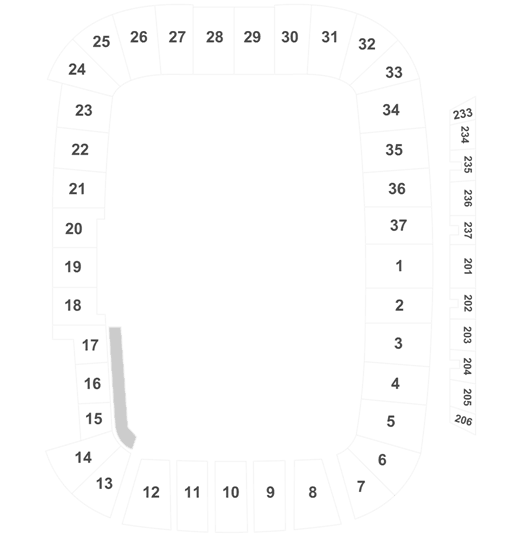 Rio Tinto Seating Chart Rows