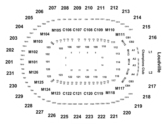 Seating Chart At Rocket Mortgage Fieldhouse