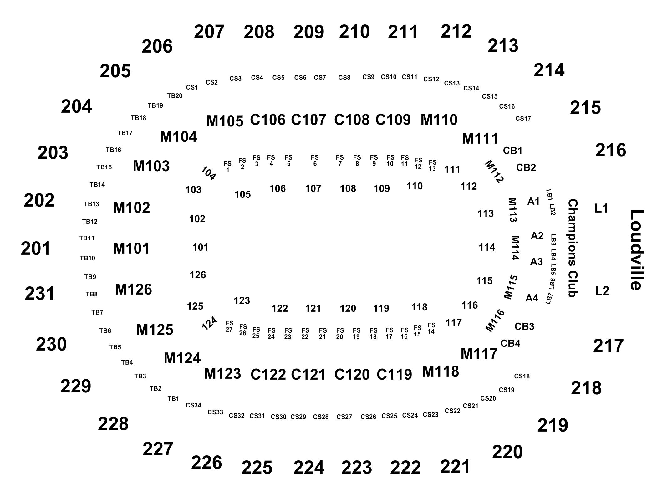 Rocket Mortgage FieldHouse Seating Chart & Map